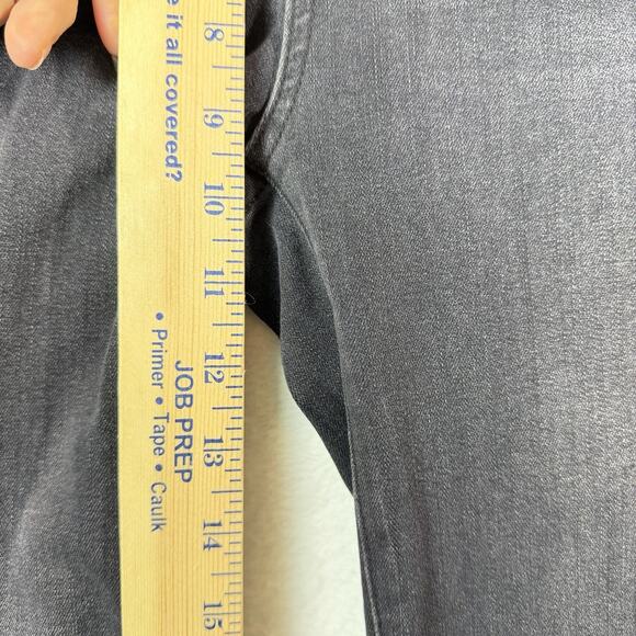 Quince Bella Stretch Wide Leg Jeans Washed Black Women's size 25 - Picture 6 of 7